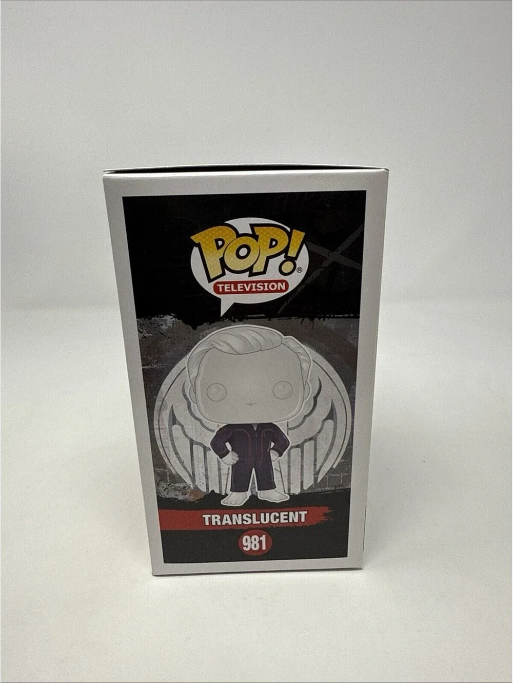 Funko Pop! Television The Boys Translucent Clear/Blue Vinyl Figure #981
